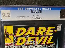 1968 Daredevil #44 Stan Lee & Gene Colan Marvel CGC 9.2 WHITE pages