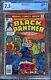 #1 Black Panther (cgc 7.5) Jack Kirby Newsstand 1977 Marvel Comics -white Pages