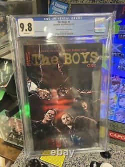 2021 The Boys #1 Gold Foil Cover White Pages Graded CGC 9.8 Mint