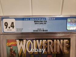 8 CGC Graded Comics 9.2-9.8 White Pages Wolverine Xmen Batman