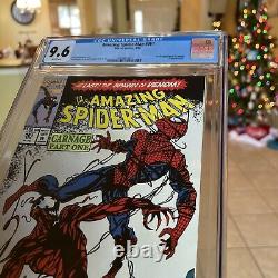 AMAZING SPIDER-MAN #361 CGC 9.6 WHITE PAGES 1st Full Appearance Carnage NM+
