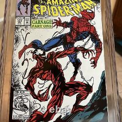 AMAZING SPIDER-MAN #361 CGC 9.6 WHITE PAGES 1st Full Appearance Carnage NM+
