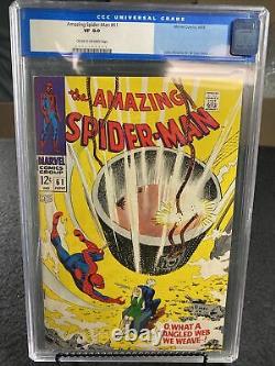 AMAZING SPIDER-MAN #61 (Marvel 1968) CGC 8.0 CREAM to OFF-WHITE PAGES
