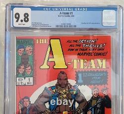 A-Team # 1 CGC 9.8 Marvel Comics 1984 WHITE Pages