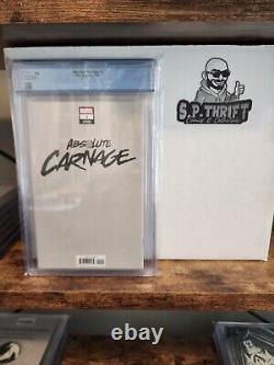 Absolute Carnage #1 CGC 9.8 Lau Virgin Variant Marvel Comics White Pages Graded