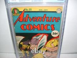 Adventure Comics #99 DC 1945 Golden Age Issue CGC VG 4.0 OWP