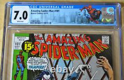 Amazing Spider-Man #101 CGC 7.0 (1st Morbius/The Living Vampire) (WHITE PAGES)