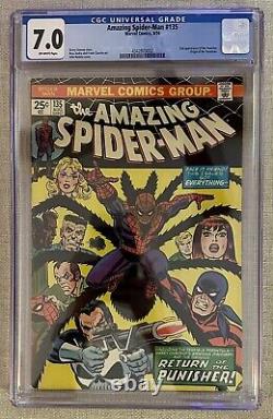Amazing Spider-Man #135 (Marvel, 1974) CGC 7.0 Off/White Pages! 
