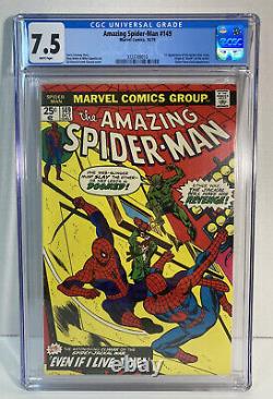 Amazing Spider-Man # 149 CGC 7.5 WHITE pages 1st appearance of Spider-man clone