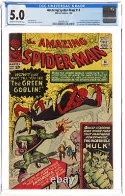 Amazing Spider-Man #14 CGC 5.0 Cream to Off White Pages