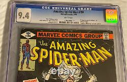 Amazing Spider-Man #194 CGC 9.4 1st app Black Cat White Pages