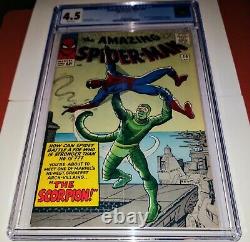 Amazing Spider-Man 20 CGC 4.5 White Pages Presents Beautifully