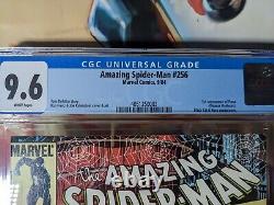 Amazing Spider-Man #256 1st appearance of Puma 1984? White Pages? CGC 9.6