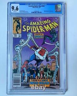 Amazing Spider-Man #263 CGC 9.6 White Pages Newsstand 1st App Normie Osborne KEY