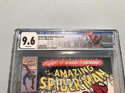 Amazing Spider-Man #361 CGC 9.6 1st Carnage! Custom Label! White Pages