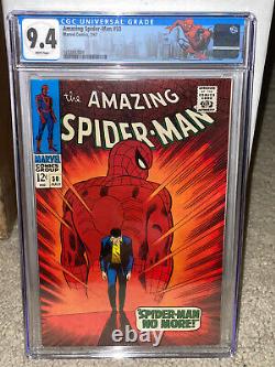 Amazing Spider-Man #50 NM 9.4 1967 WHITE pages! 1st Kingpin Daredevil L10 clean