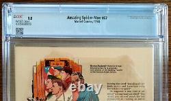 Amazing Spider-Man 67 (1968) CGC 9.0 Very Fine/Near Mint WHITE PAGES VINTAGE