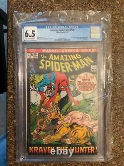 Amazing Spider-man #104 Cgc 6.5 (kraven Appearance) Cream To Off-white Pages