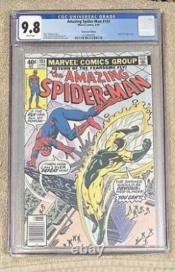 Amazing Spider-man #193 Cgc 9.8 White Pages (1979) Newsstand! The Fly App