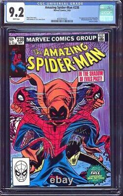Amazing Spider-man #238 Cgc 9.2 Nm- White Pages Key 1st Appearance Hobgoblin