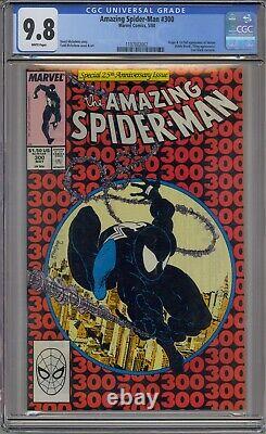 Amazing Spider-man #300 Cgc 9.8 1st Venom White Pages