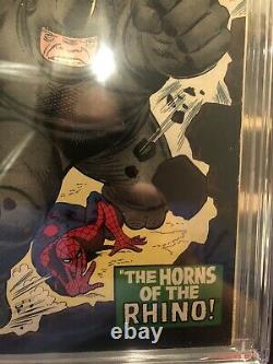 Amazing Spiderman 41 CGC 4.5. First Appearance Of Rhino. White Pages