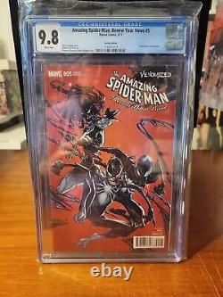 Amazing Spiderman Renew Your Vows #5 (CGC 9.8) Venomized Variant (White Pages)