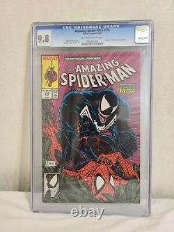 Amazing spiderman #316 CGC 9.8 OWithWhite Pages First Cover Appearance Venom