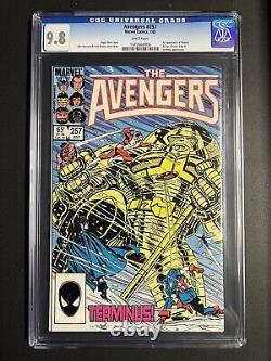 Avengers #257 CGC 9.8 NM/M 1st App Nebula! White Pages Direct Stern Buscema