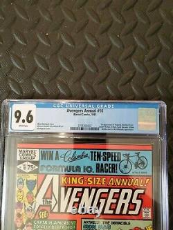 Avengers Annual 10 CGC 9.6 NM+ 1st Appearance Rogue White Pages X-Men Marvel MCU