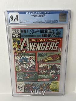 Avengers Annual 10 Cgc 9.4 Nm White Pages 1981 Ist Rogue & Madelyn Pryor