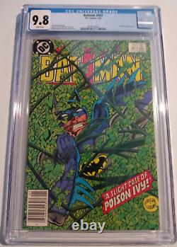 BATMAN#367 CGC 9.8 1984 NEWSSTAND white pages POISON IVY/EARLY JASON TODD