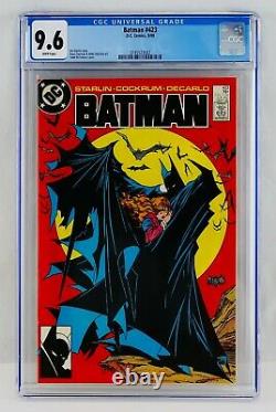 BATMAN #423 CGC 9.6 White Pages TODD MCFARLANE COVER First 1st Print Printing NM