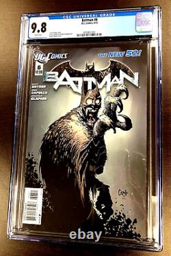 BATMAN #6 CGC 9.8 1ST FULL COURT OF OWLS White Pages NEW 52 2012