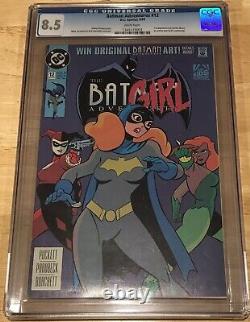 BATMAN ADVENTURES 12 CGC 8.5 1ST APPEARANCE HARLEY QUINN White Pages UNPRESSED