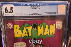 Batman #169 D. C. Comics, 2/65 CGC Graded at 6.5 Off-White to White Pages