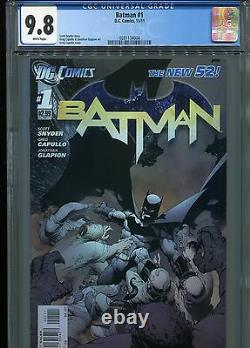 Batman #1 New 52 (1st print) CGC 9.8 White Pages