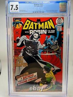 Batman 237 CGC 7.5 (12/71) Off-White to White Pages Neal Adams Cover Art