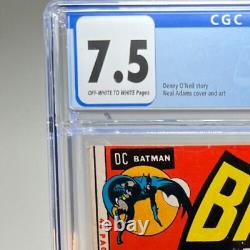 Batman 237 CGC 7.5 (12/71) Off-White to White Pages Neal Adams Cover Art