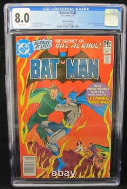 Batman #335 CGC 8.0 Very Fine DC Comics 1981 White Pages News Stand Edition