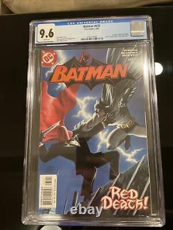 Batman #635 cgc 9.6 White Pages 1st Appearance Of Jason Todd As Red Hood