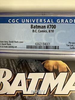 Batman #700 CGC 9.8 White Pages Milestone Issue 2010