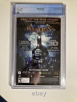 Batman #700 CGC 9.8 White Pages Milestone Issue 2010