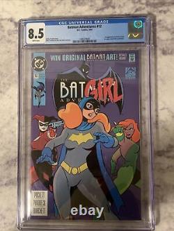Batman Adventures #12 CGC 8.5 1st Appearance Harley Quinn DC 1993 White Pages