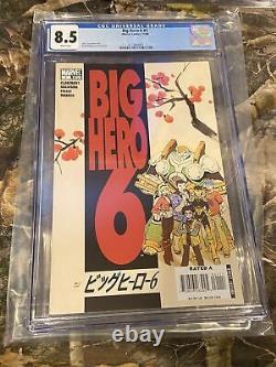 Big Hero 6 #1 CGC 8.5 Marvel Comics WHITE Pages