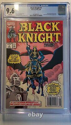 Black Knight #1 CGC 9.6 (1990) White Pages