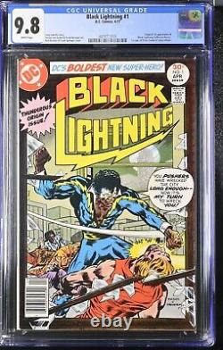 Black Lightning #1 CGC 9.8 White Pages 1st Black Lightning