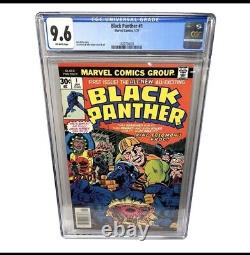 Black Panther #1 Cgc 9.6 First Issue Jack Kirby White Pages 1977