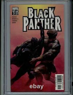 Black Panther #2 2005 CGC 9.8 White Pages 1st app of Shuri Comic Book Romita
