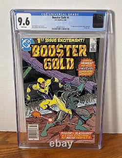 Booster Gold #1 Comic CGC 9.6 White Pages 1st App Booster Gold Newsstand